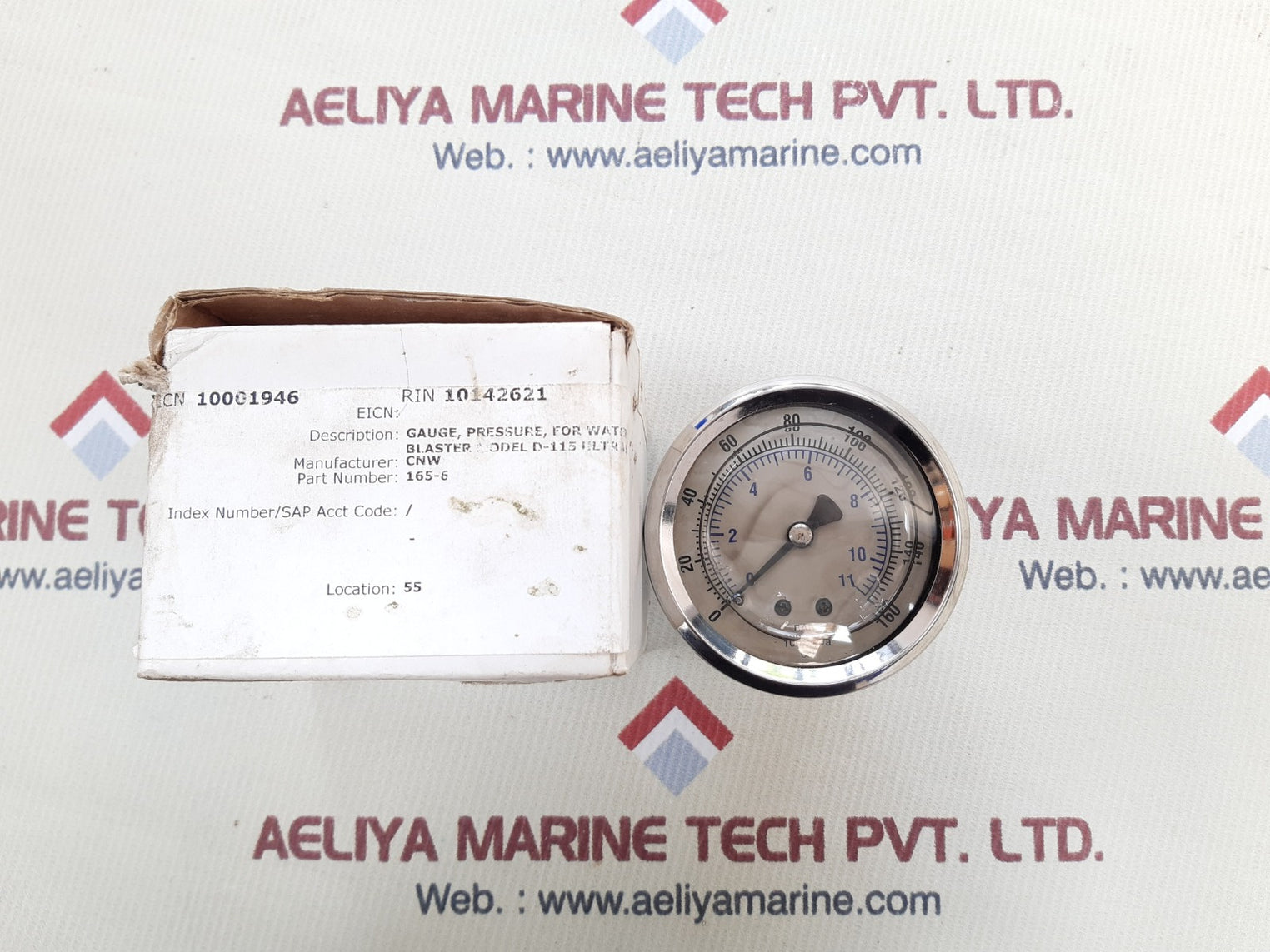 100xkpa pressure gauge 0-160 psi, 0-11 bar