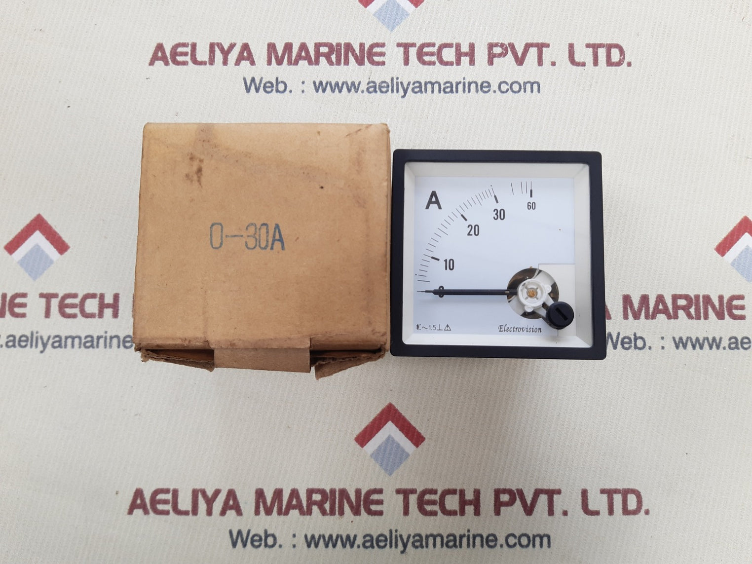 Electrovision ammeter meter 0-60