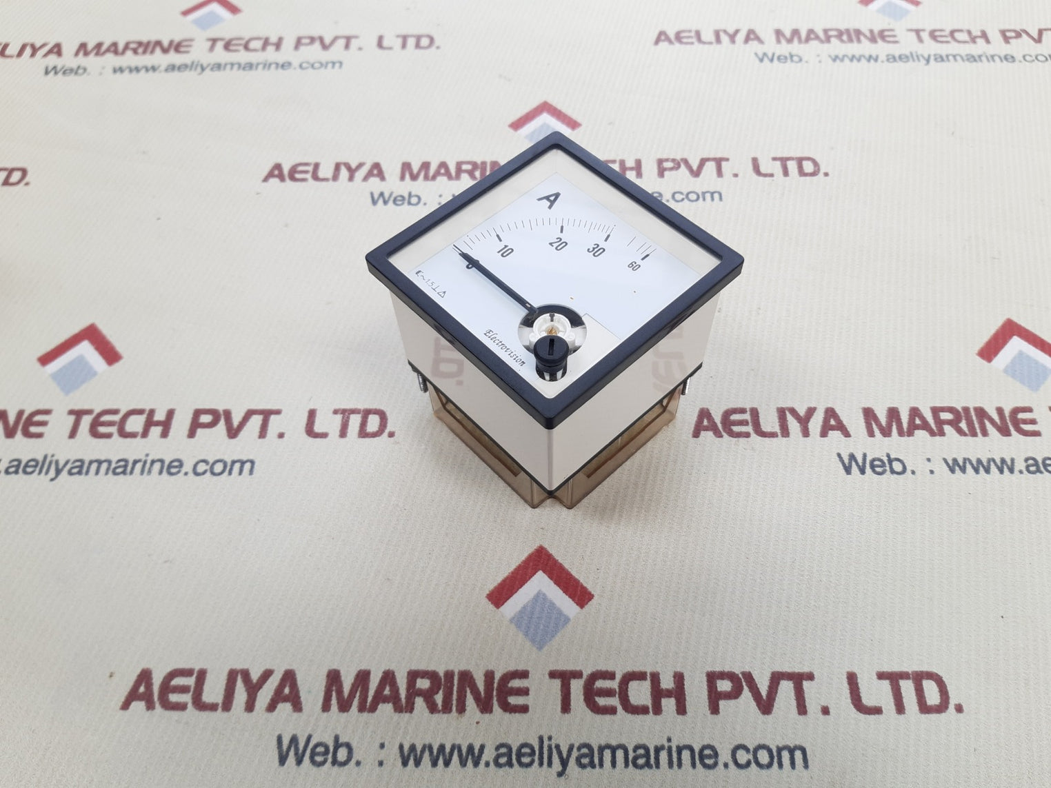 Electrovision ammeter meter 0-60