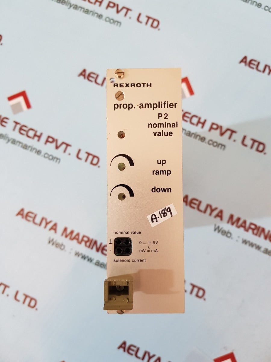 Rexroth vt 2010 s49/2 prop.amplifier board module