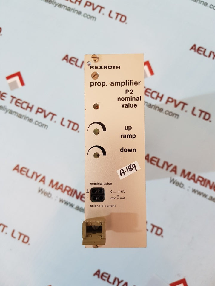 Rexroth vt 2010 s49/2 prop.amplifier board module