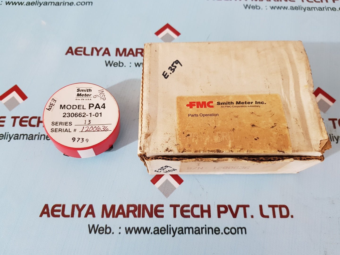 Smith meter pa4 230662-1-01 amplifier