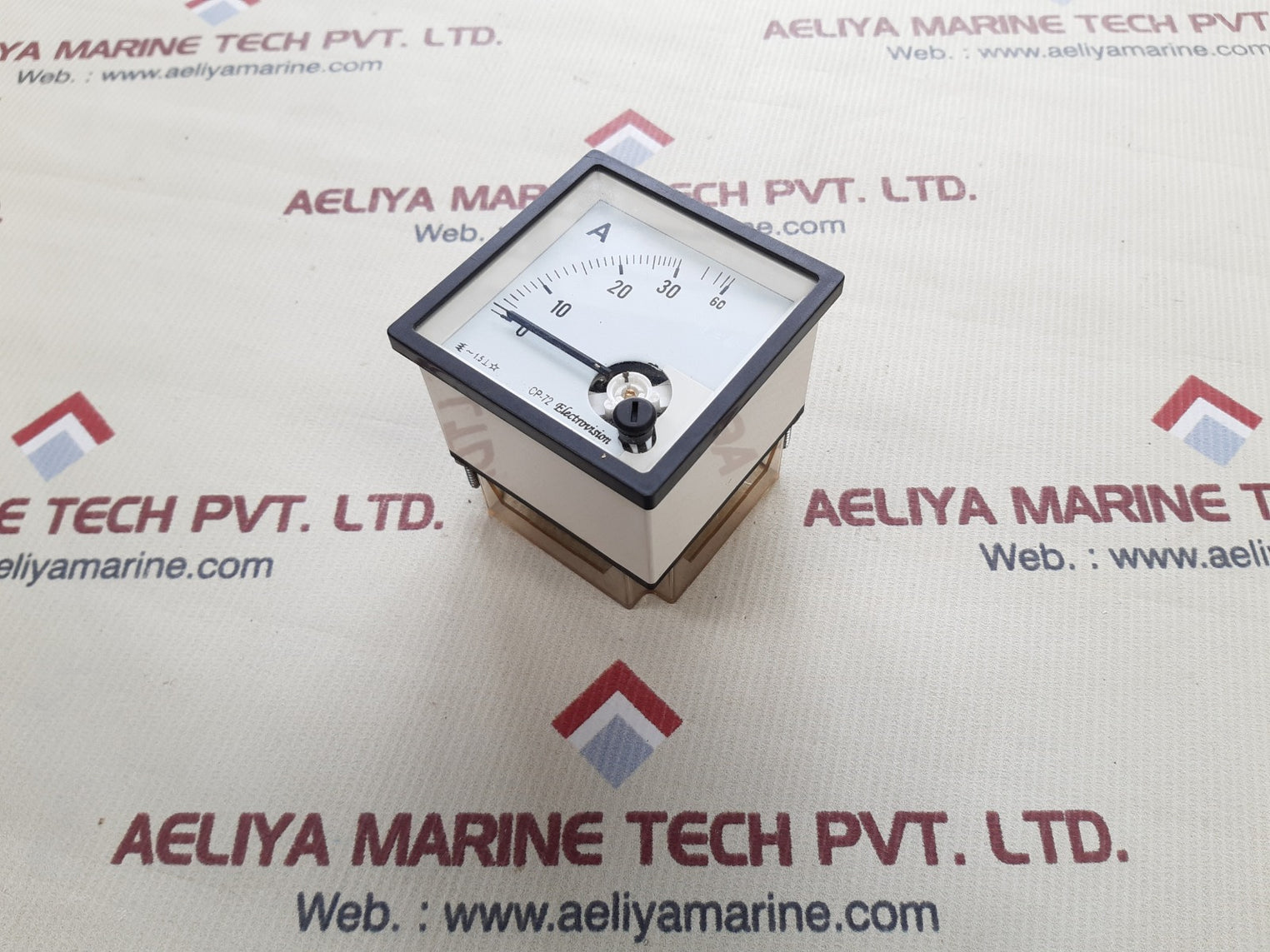 Electrovision cp-72 ammeter meter 0-60