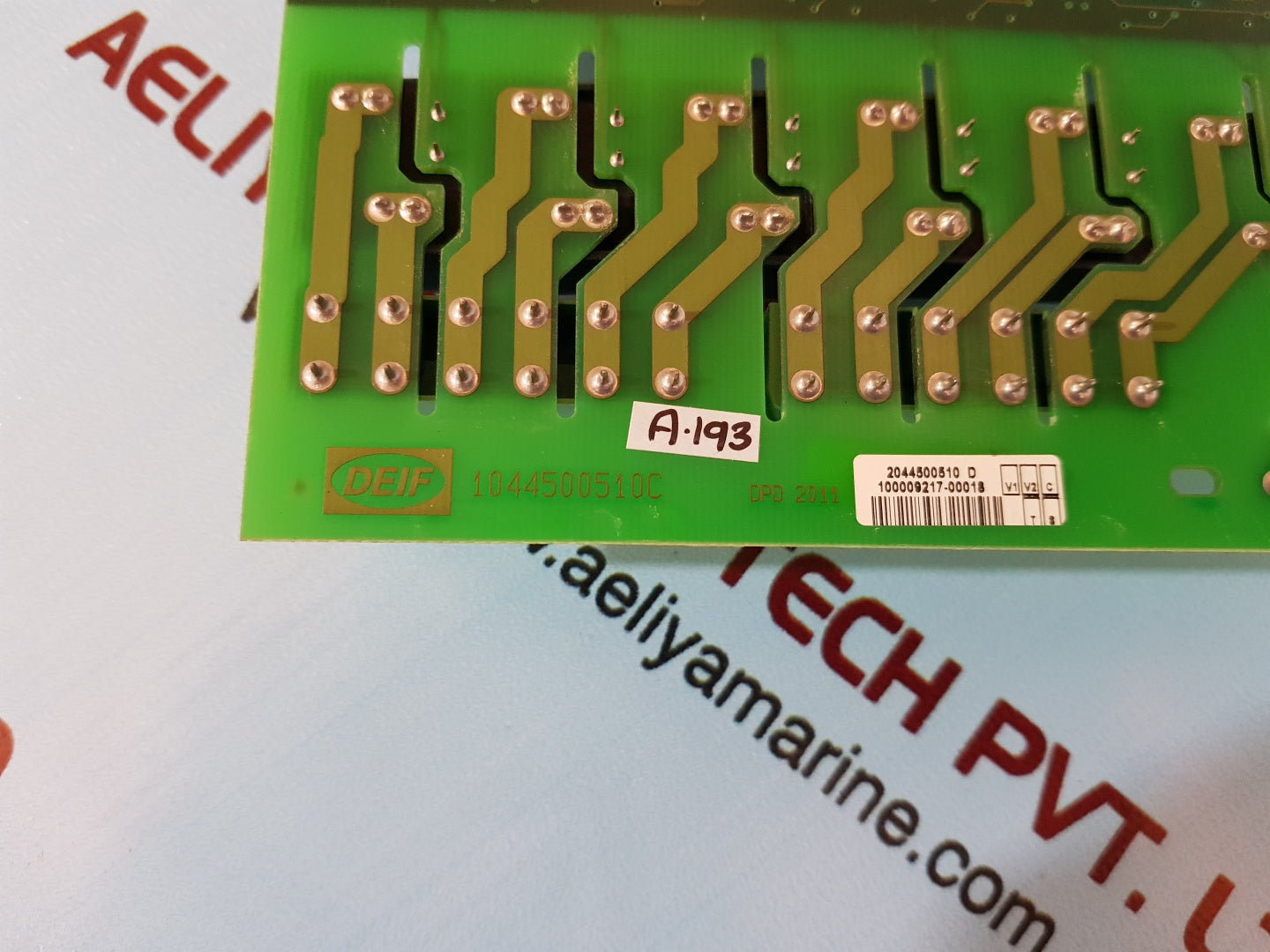Deif mdr-2 1044500510c pcb card