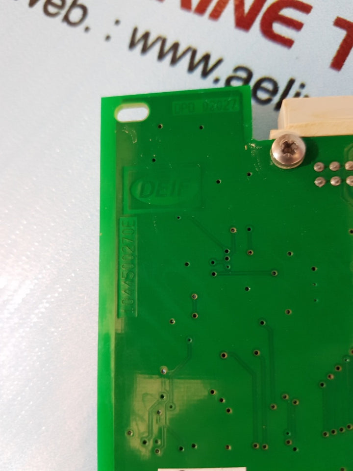 Deif mdr-2 1044500270e pcb card