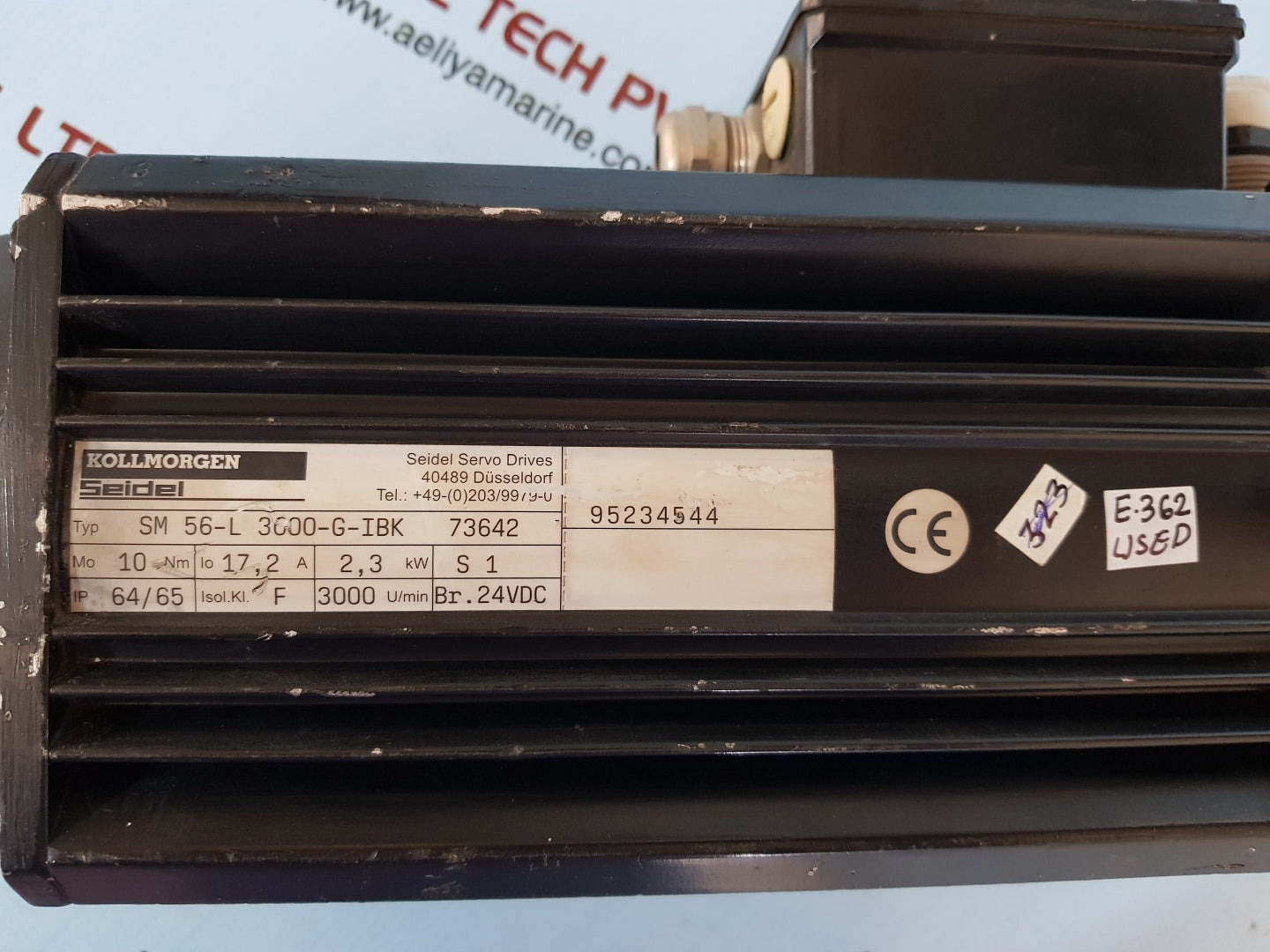 Kollmorgen sm 56-l 3000-g-ibk servo motor