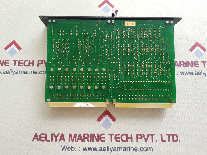 Macgregor hagglunds sl 214 1232-802 supervisory logic electronic card