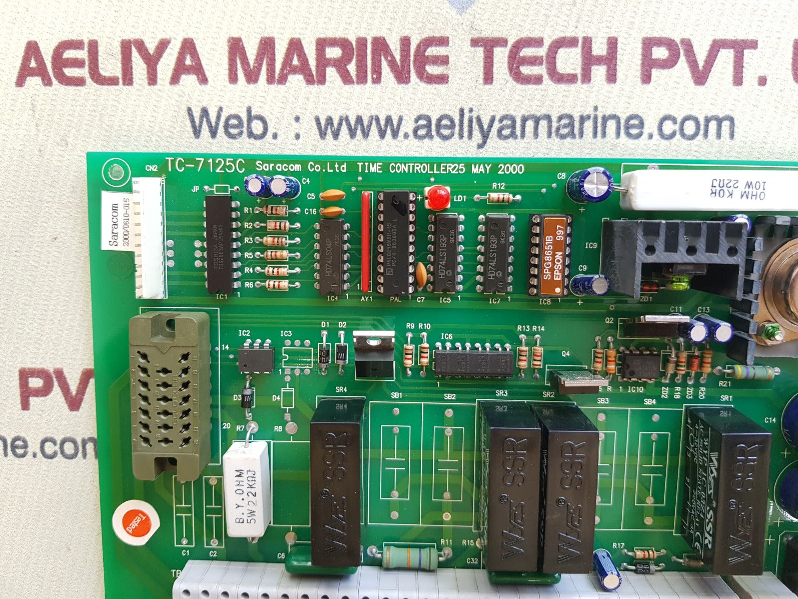 Saracom tc-7125c time controller card