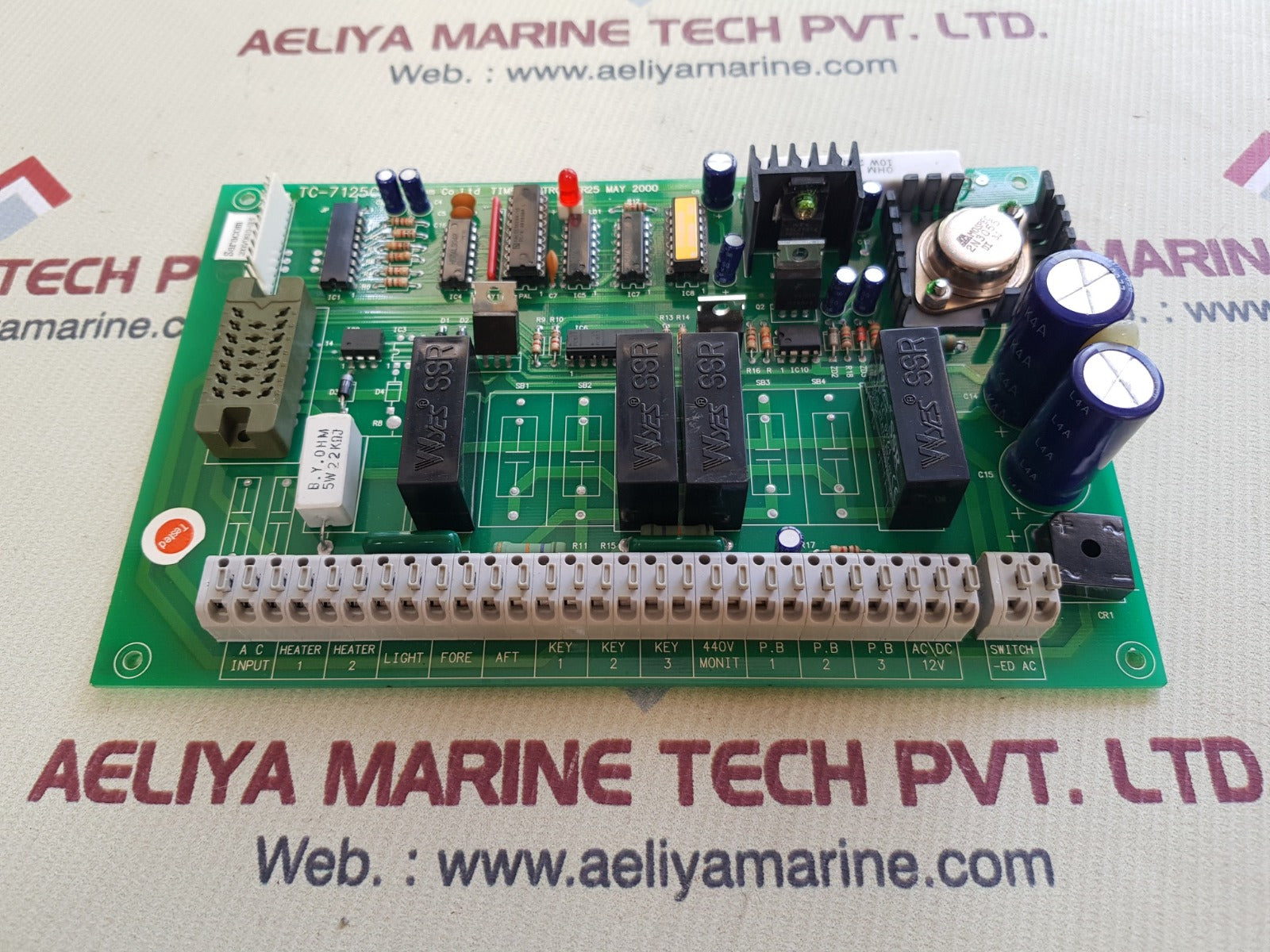 Saracom tc-7125c time controller card