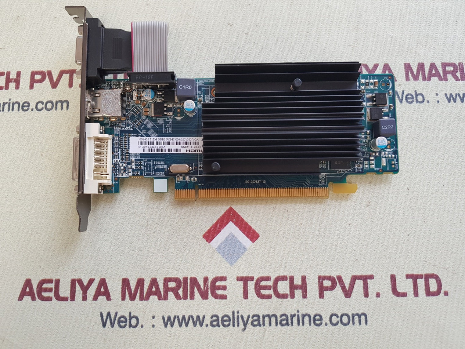 Sapphire radeon hd6450 512m hdmi/dvi-d/vga graphic card