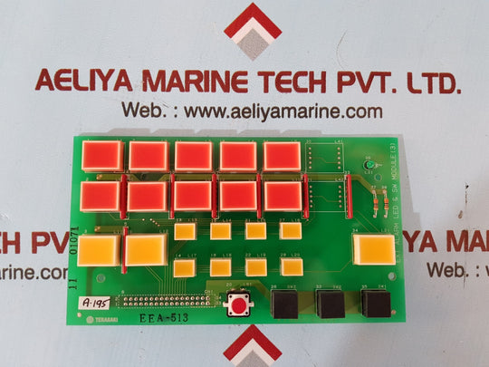 Terasaki eea-513 k/985/9-001 ext alarm led & sw module