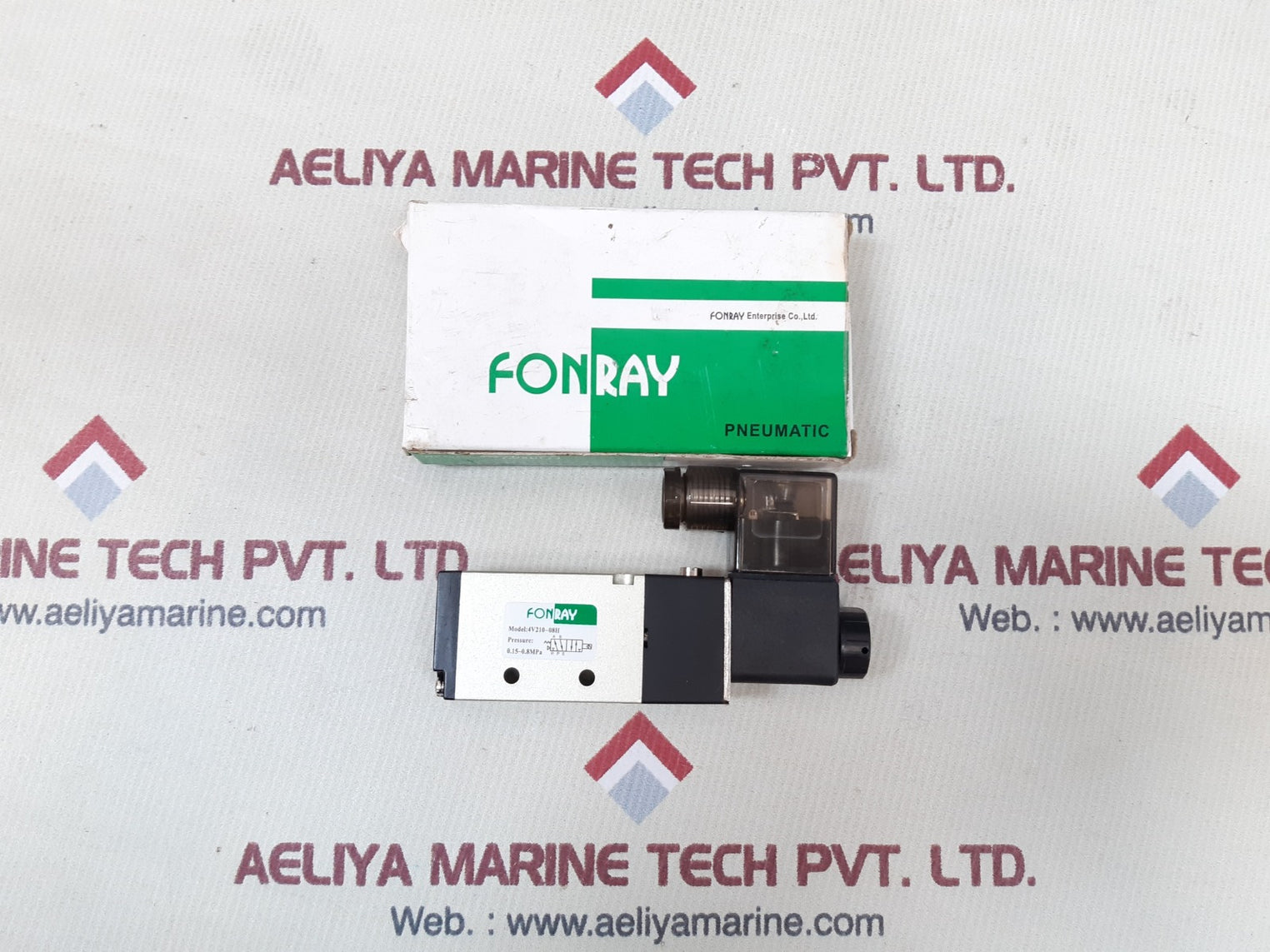 Fonray 4v210-08h dc24v pneumatic solenoid valve