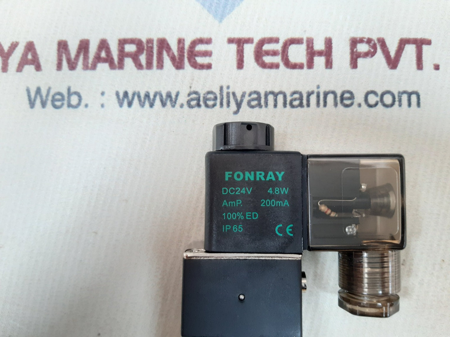 Fonray 4v210-08h dc24v pneumatic solenoid valve