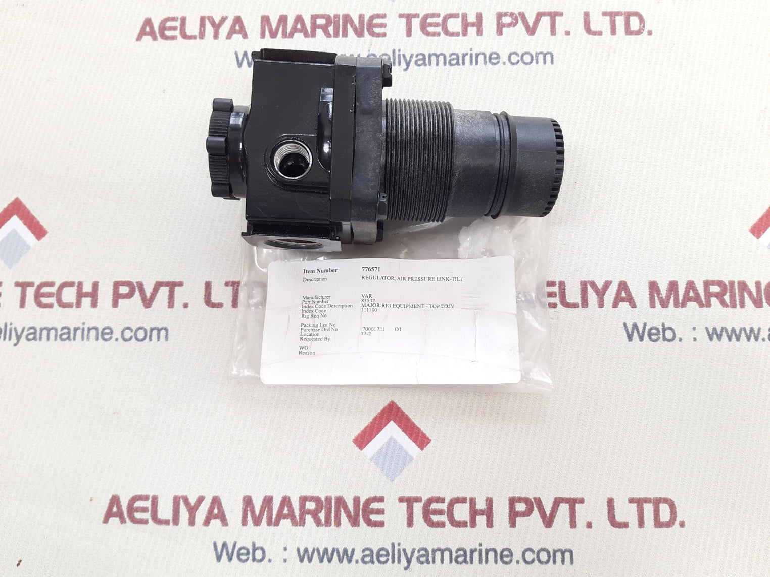 Arrow r354 125 regulator 300 psig