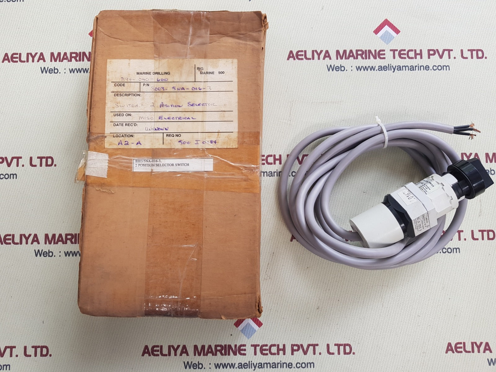 Stahl 8003/5 position selector switch Aeliya Marine Tech