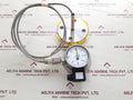 Wika pgt23.100 flange diaphgragm with gauge 990.27