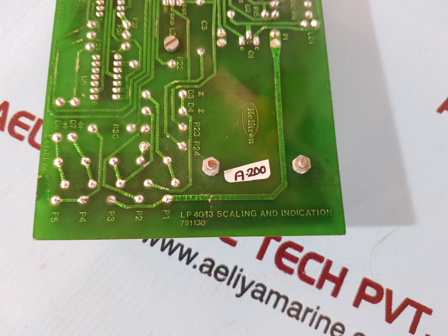 Helitron lp4013 scaling and indication pcb card 791130