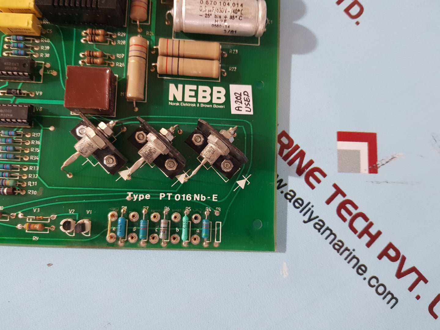 Nebb pt 016 nb-e avr card