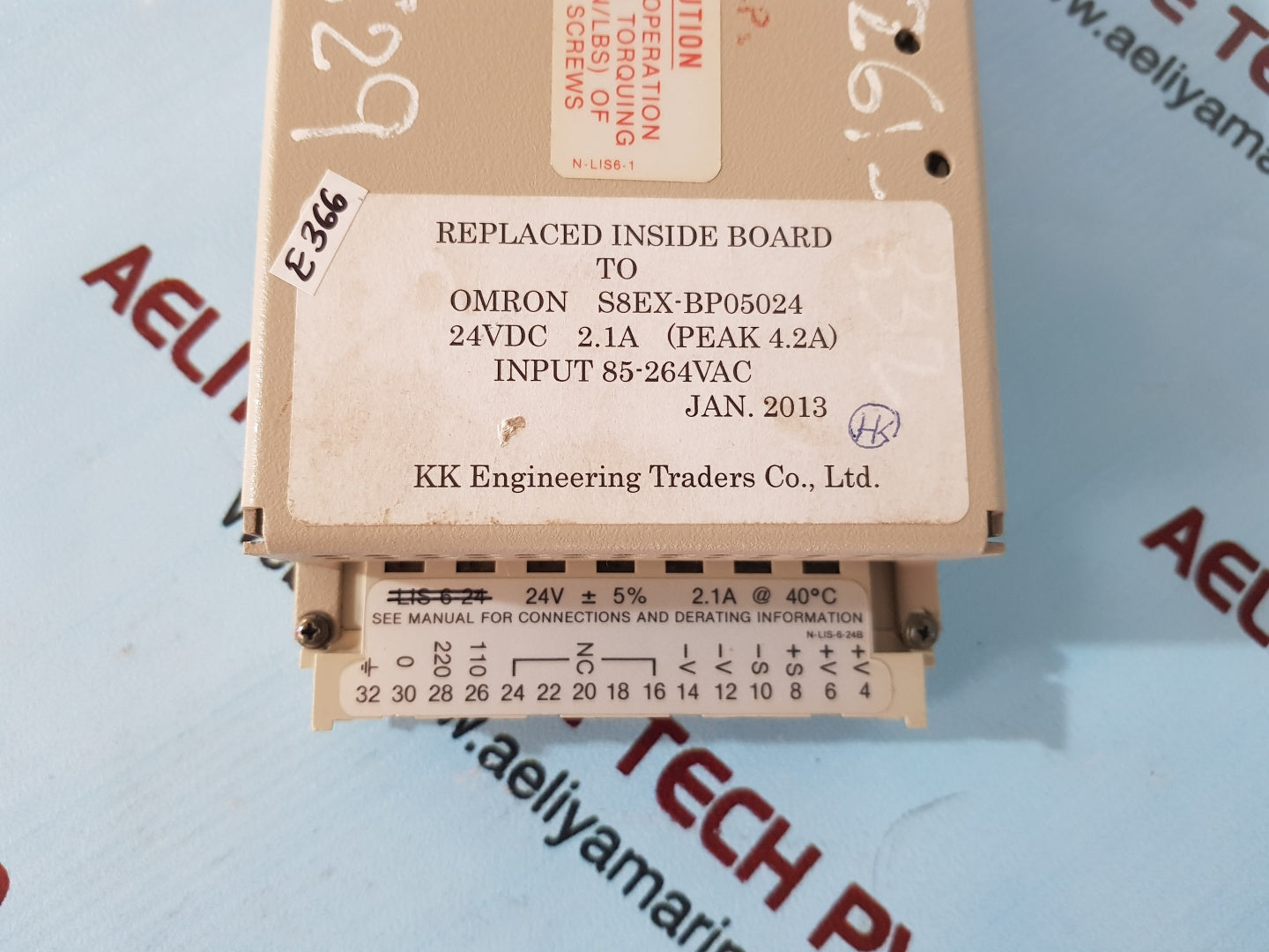 Lambda lis-61-24 regulated power supply