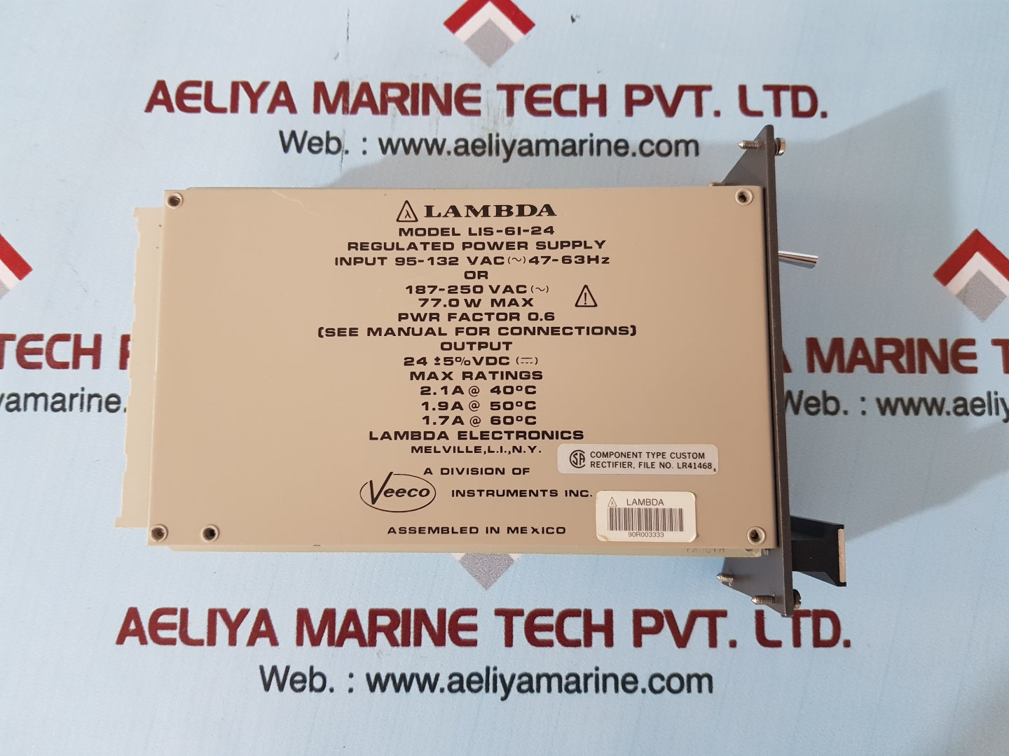 Lambda lis-61-24 regulated power supply