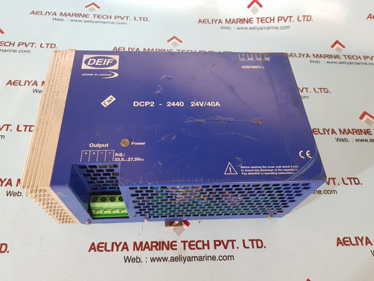 Deif dcp2-2440 24v/40a battery charger dc power supply