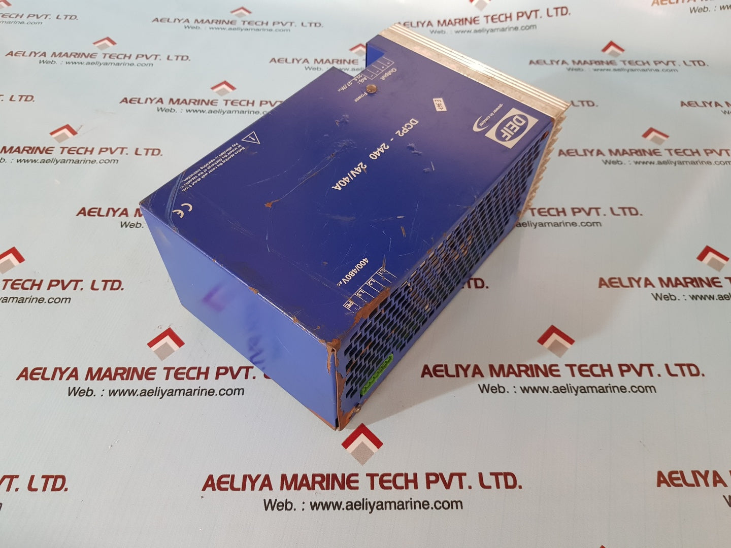 Deif dcp2-2440 24v/40a battery charger dc power supply