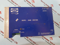 Deif dcp2-2440 24v/40a battery charger dc power supply