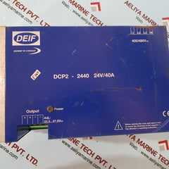 Deif dcp2-2440 24v/40a battery charger dc power supply