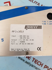 Powec pp 2x24/2.5 zp 52 01 000-001 power supply