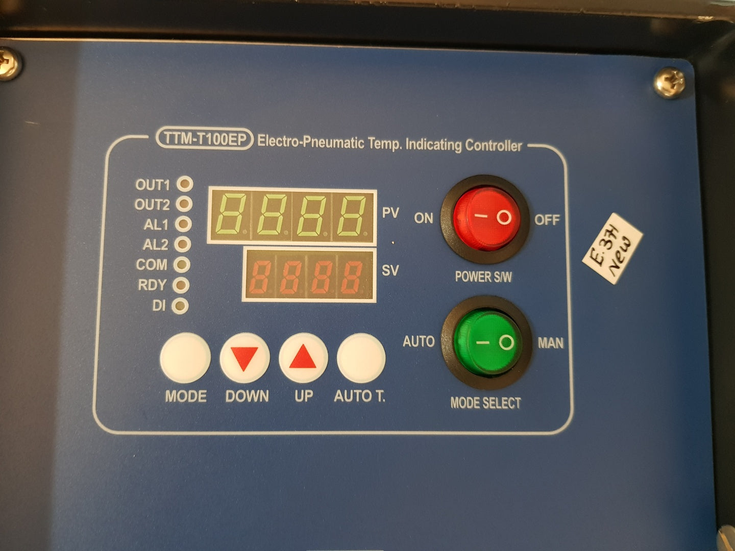 Mt.h ttm-t100-e02 electro-pneumatic temperature indicating controller