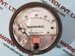 Dwyer magnehelic pressure gauge 15psig 2000-80mm