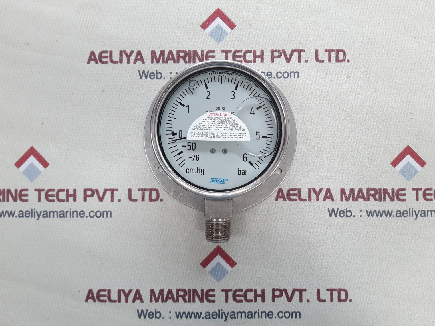 Wika 316 ss tube and connection