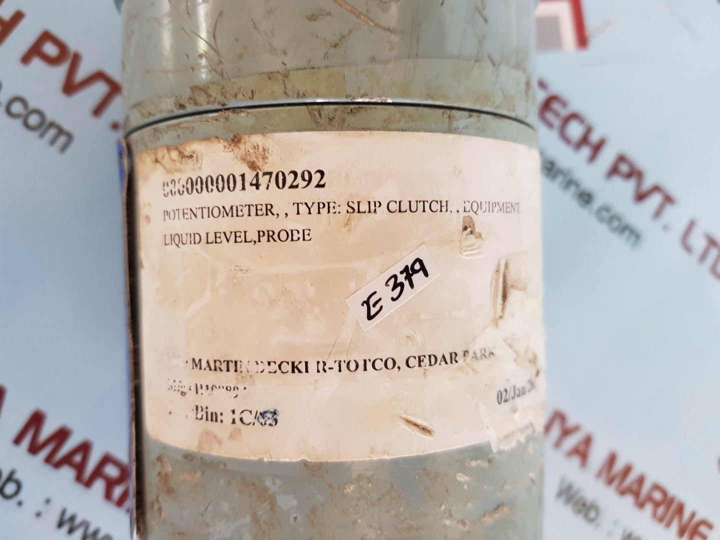 Jordan controls pf-1010-x-z-z-0 rotary position sensor