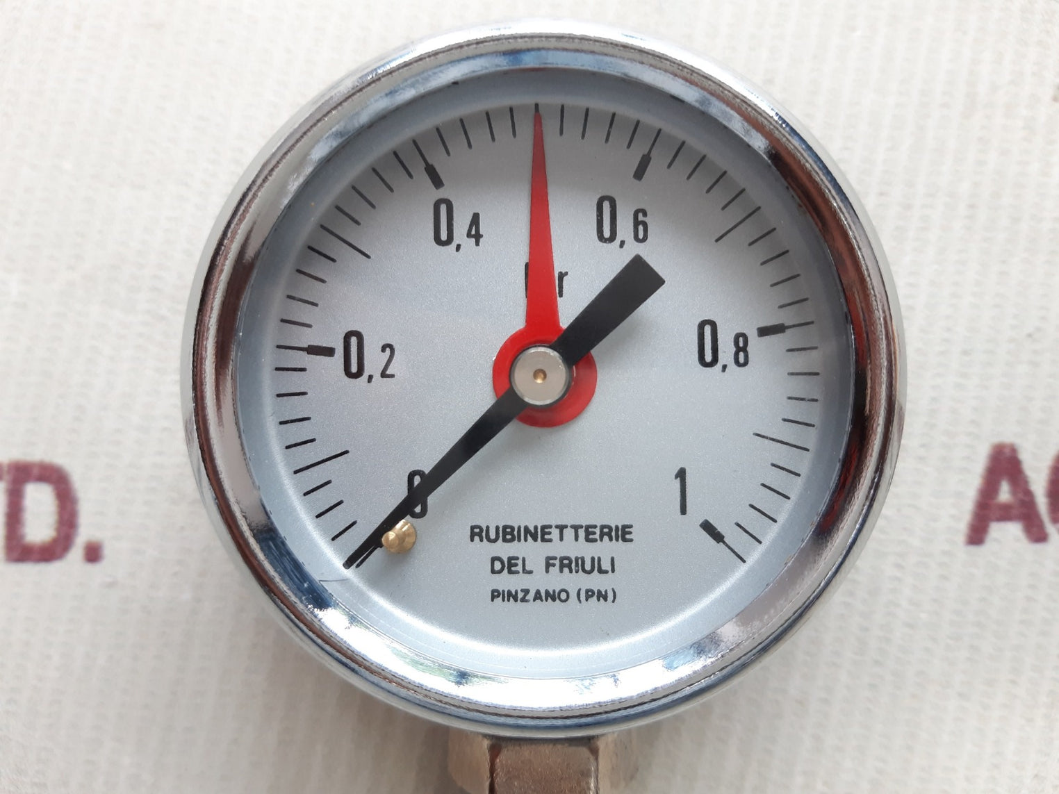 Rubinetterie 0-1 nr gauge