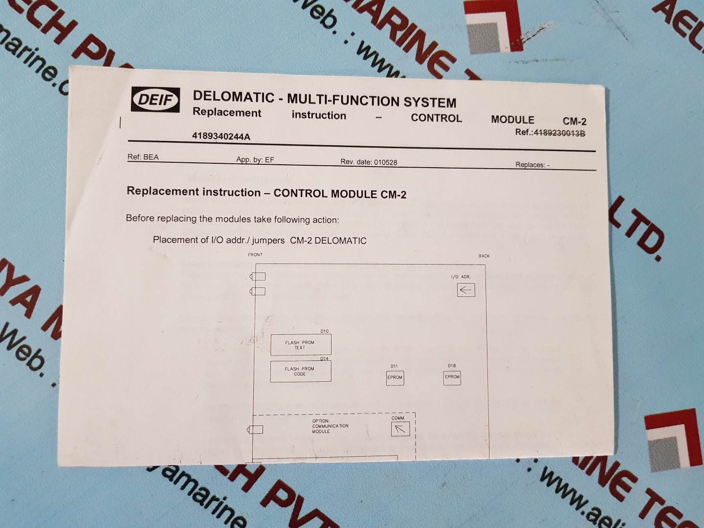Deif cm-2 delomatic control module