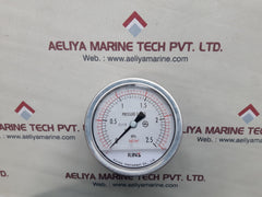 Konics cl 1.0 pressure gauge 0-2.5 mpa,0-25 kgf/cm²