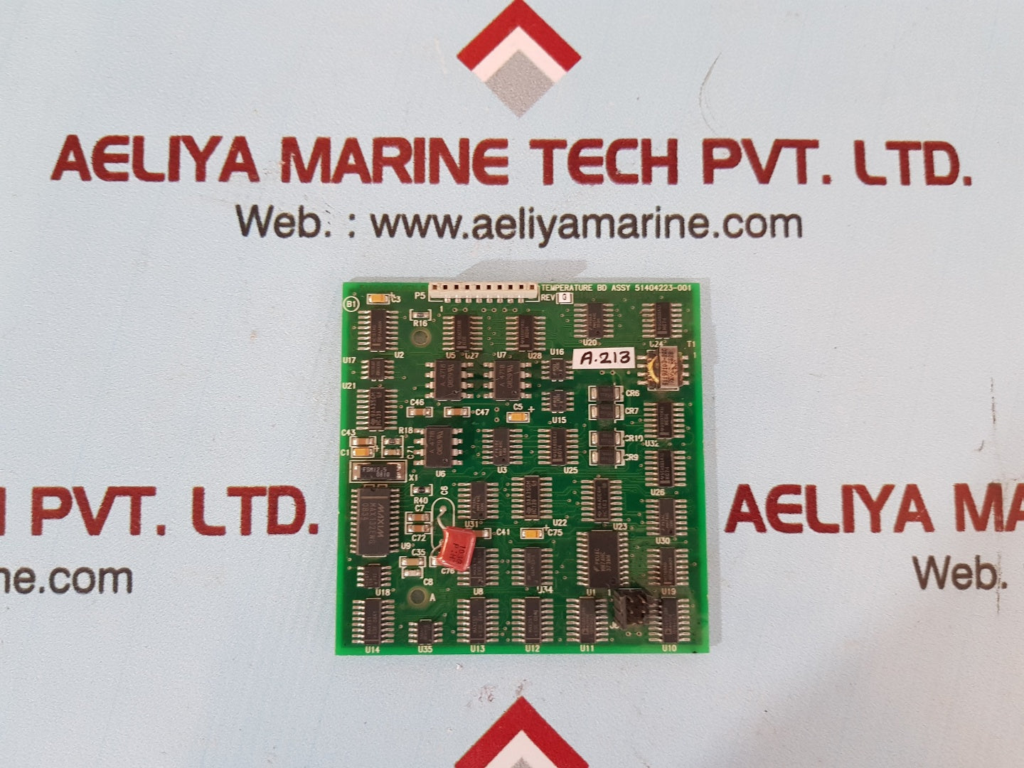 Honeywell 51404223-001 temperature board