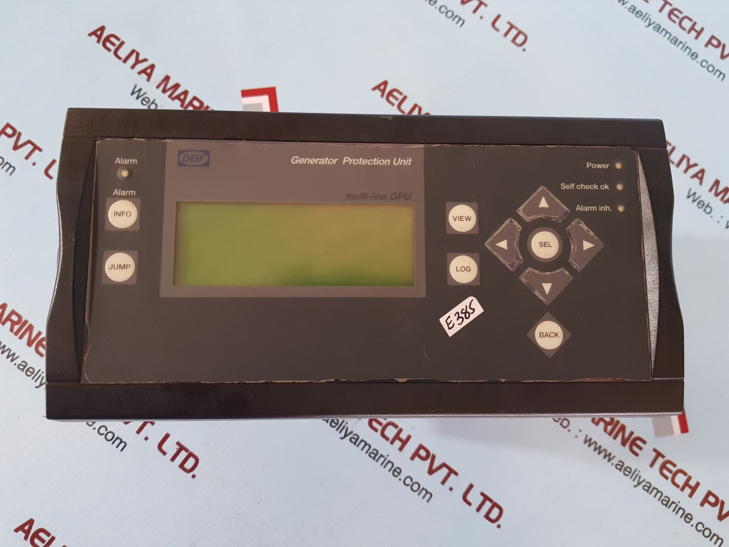 Deif gpu/2/gs generator protection unit