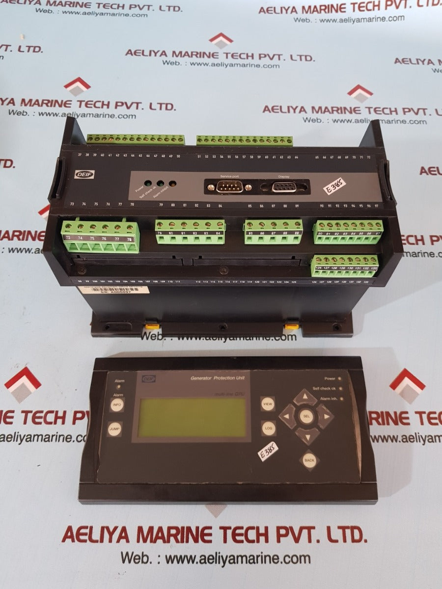 Deif gpu/2/gs generator protection unit