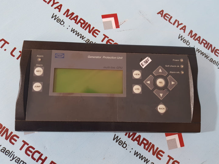 Deif gpu/2/gs generator protection unit