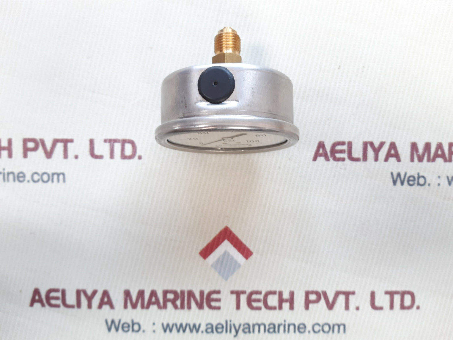 Nuova fima en 837-1 pressure gauge 0-100bar