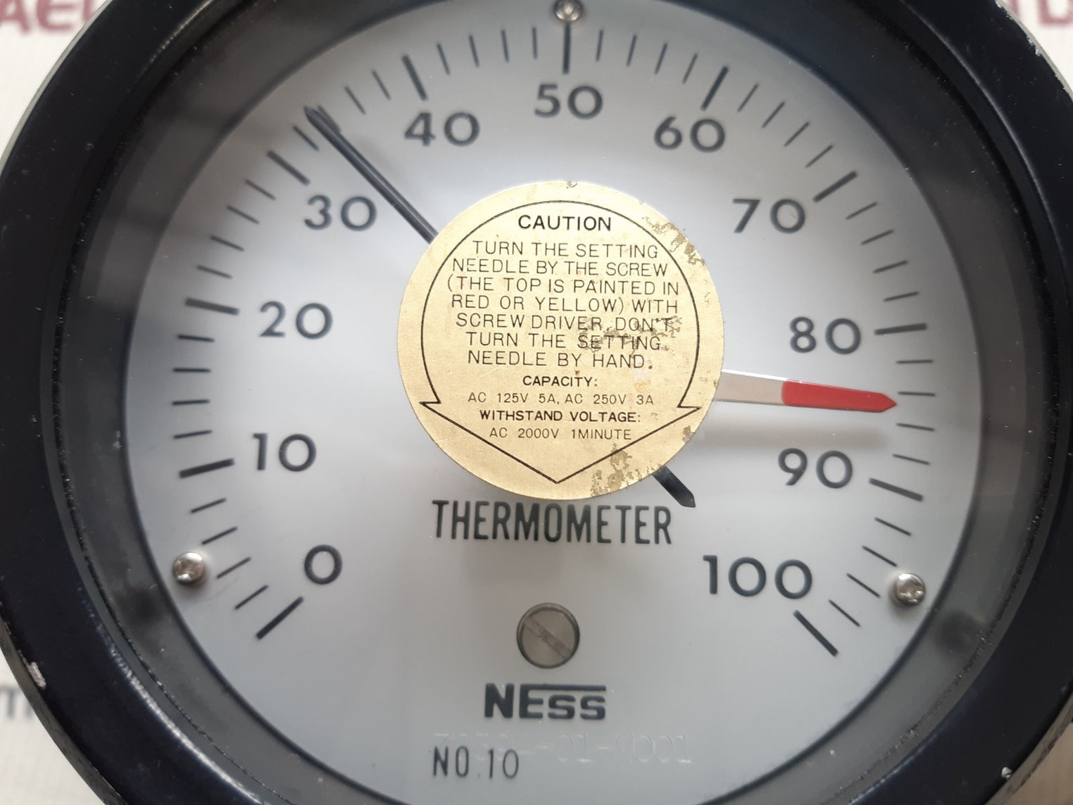 Ness tus-m1ru-s thermometer 0-100 'c