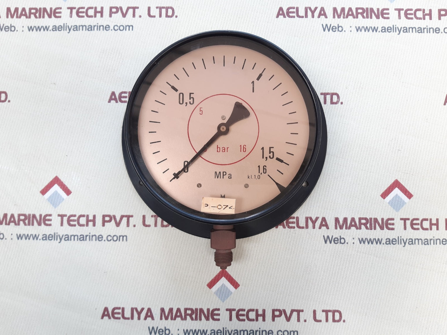 Smf pi.074 gauge 0-1,6mpa 0-16bar