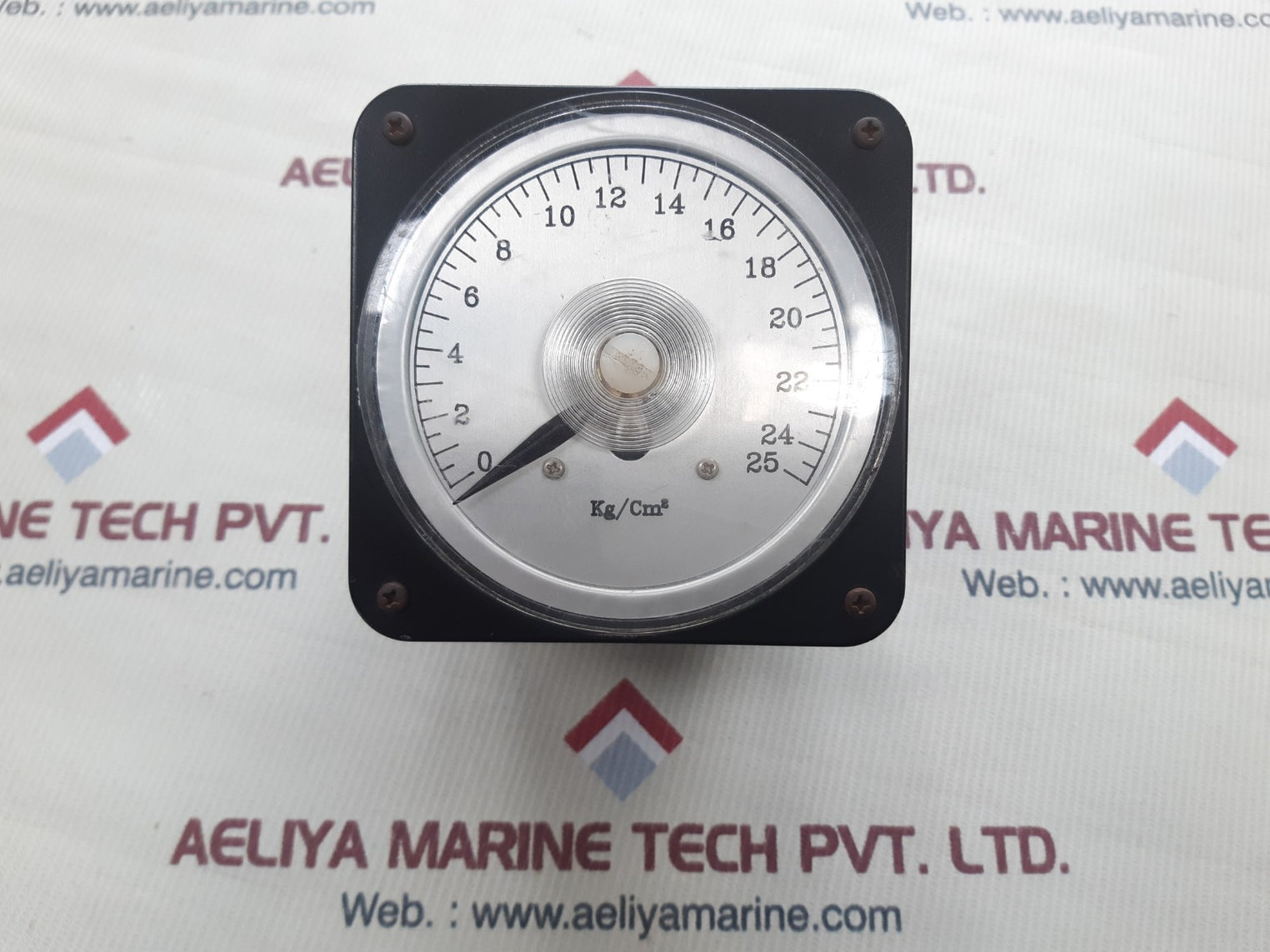 Woojin d.c. ammeter 0-25 kg/cm²