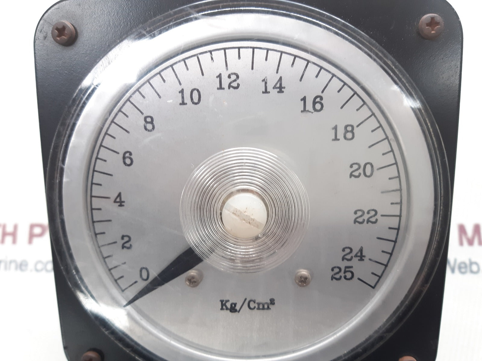 Woojin d.c. ammeter 0-25 kg/cm²