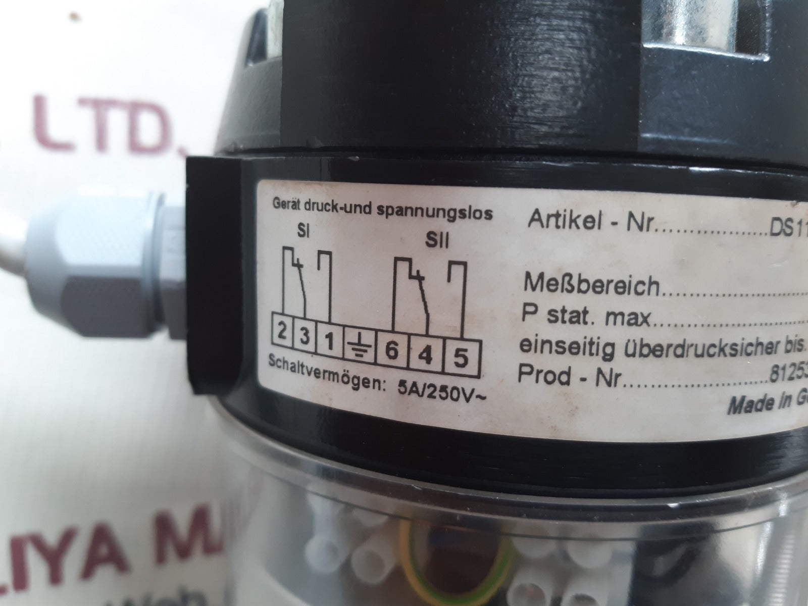 Fischer ds1102va21b1 pressure regulator