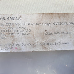 Nks 4476442 pressure gauge 0-50 kgf/cm²