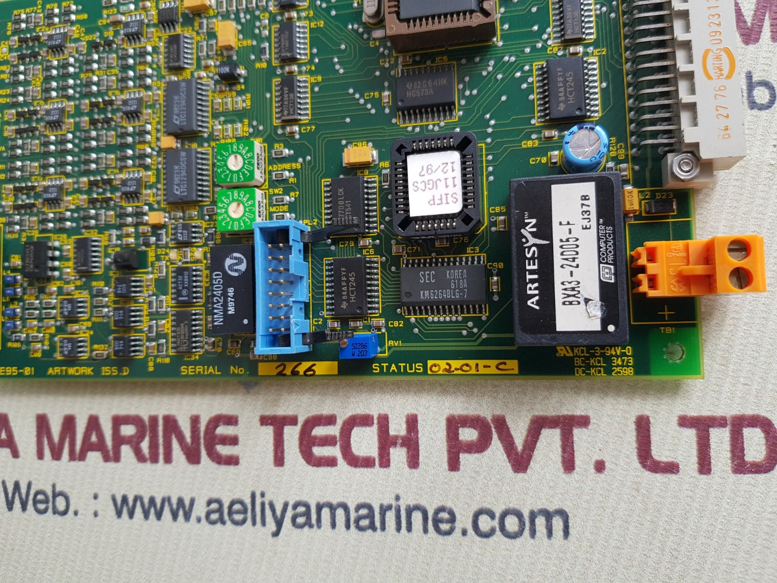 Cegelec mae95-01 pcb card kcl-3-94v-0