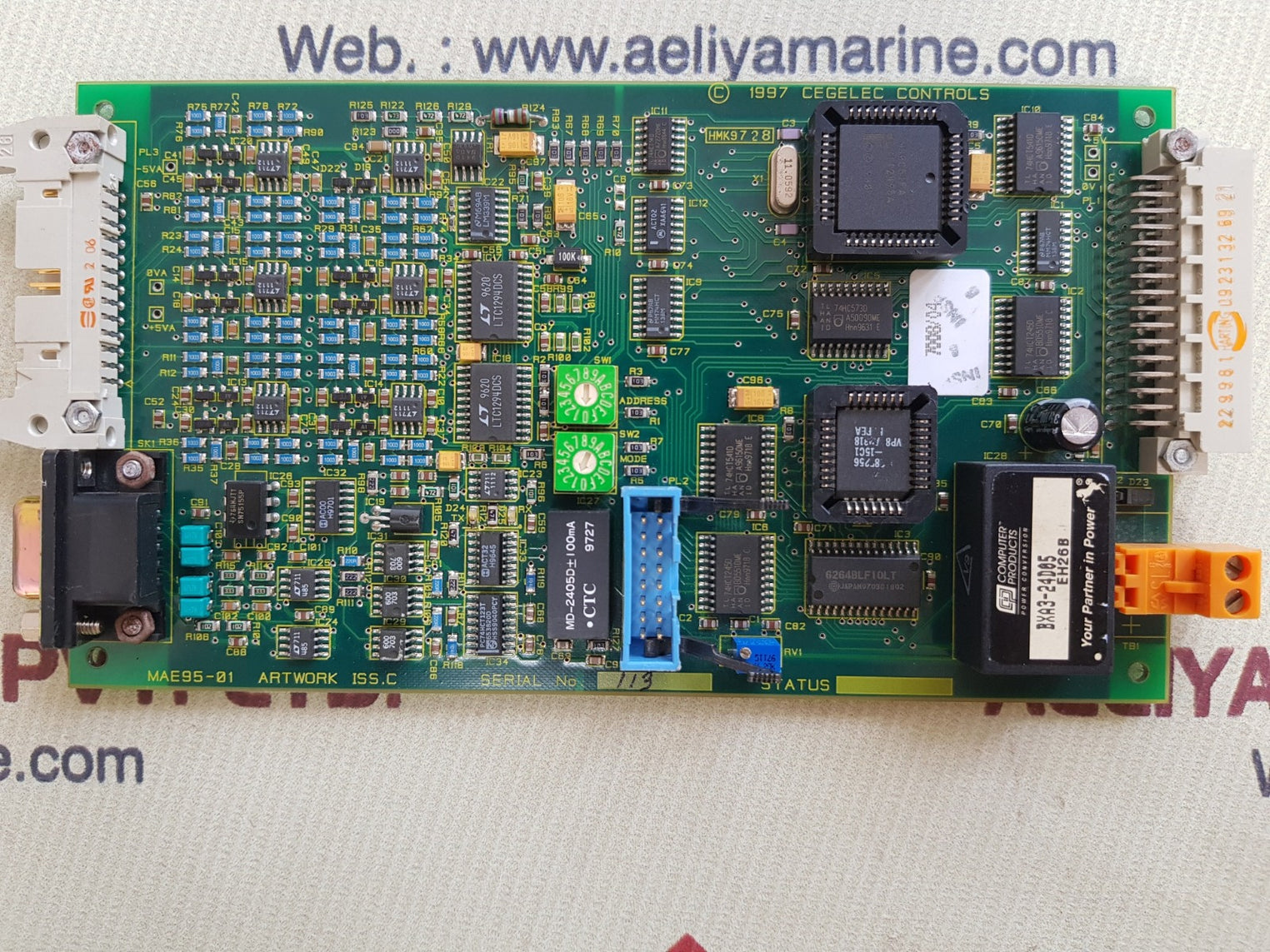 Cegelec mae95-01 pcb card