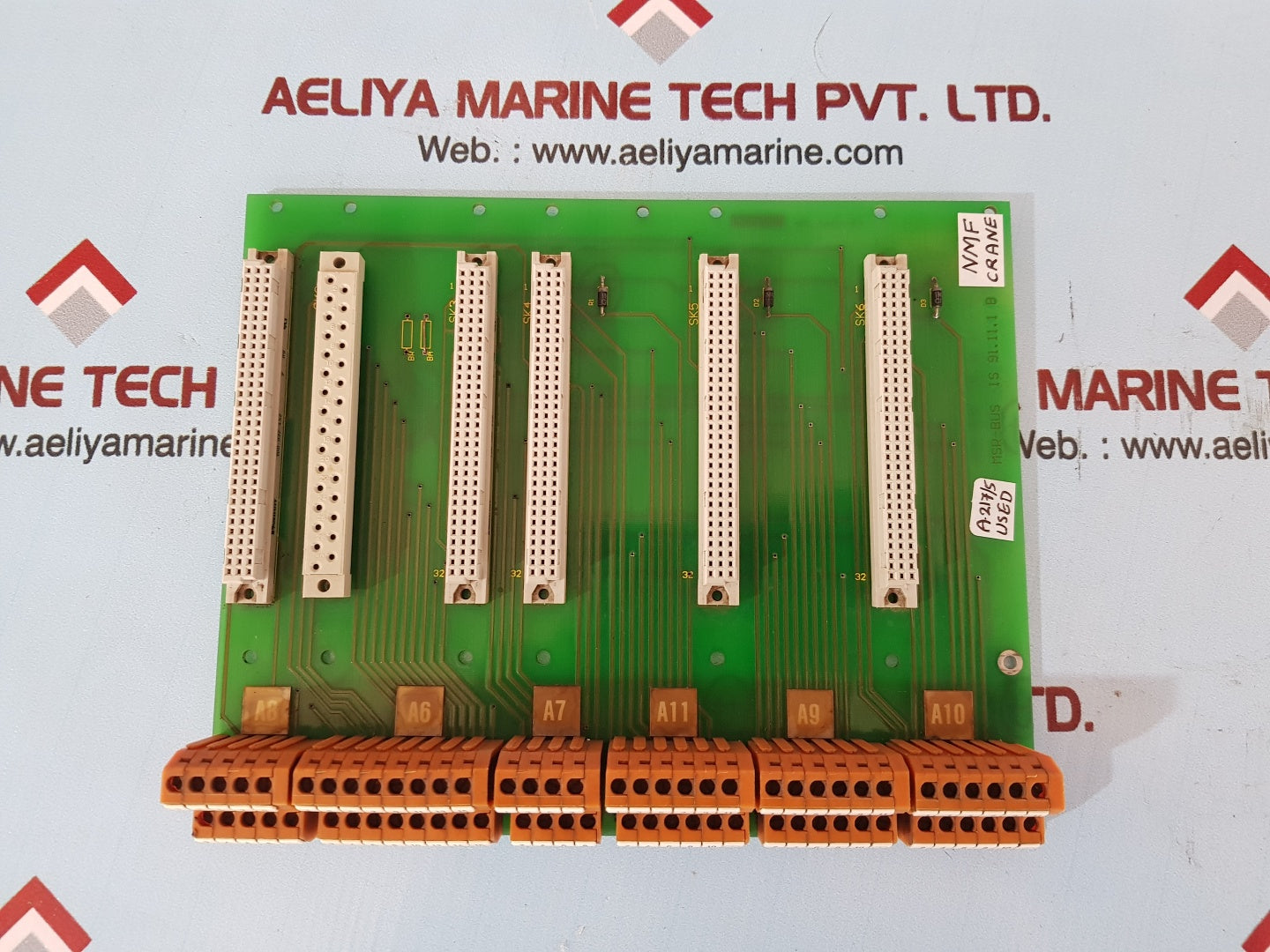 Nmf crane Msr-bus is 91.11.1 b pcb card